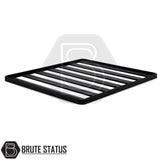 Heavy-duty AQM T80 steel rear canopy with Line-X coating and T40 roof rack for 2023+ Ford Ranger double cab pickup truck– weatherproof, secure, and ready for work or adventure