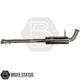 Ford Ranger 2023+ T9 side exit exhaust system with twin carbon fibre tips installed for enhanced performance and aggressive styling