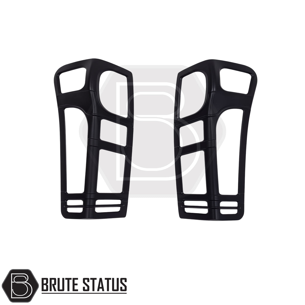 Premium tail light covers Isuzu D-Max 2012-2019 rear light trim upgrade with 3M adhesive fitting