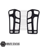 Premium tail light covers Isuzu D-Max 2012-2019 rear light trim upgrade with 3M adhesive fitting