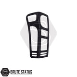 Isuzu D-Max 2012-2019 rear light covers durable ABS plastic truck styling accessory no fade