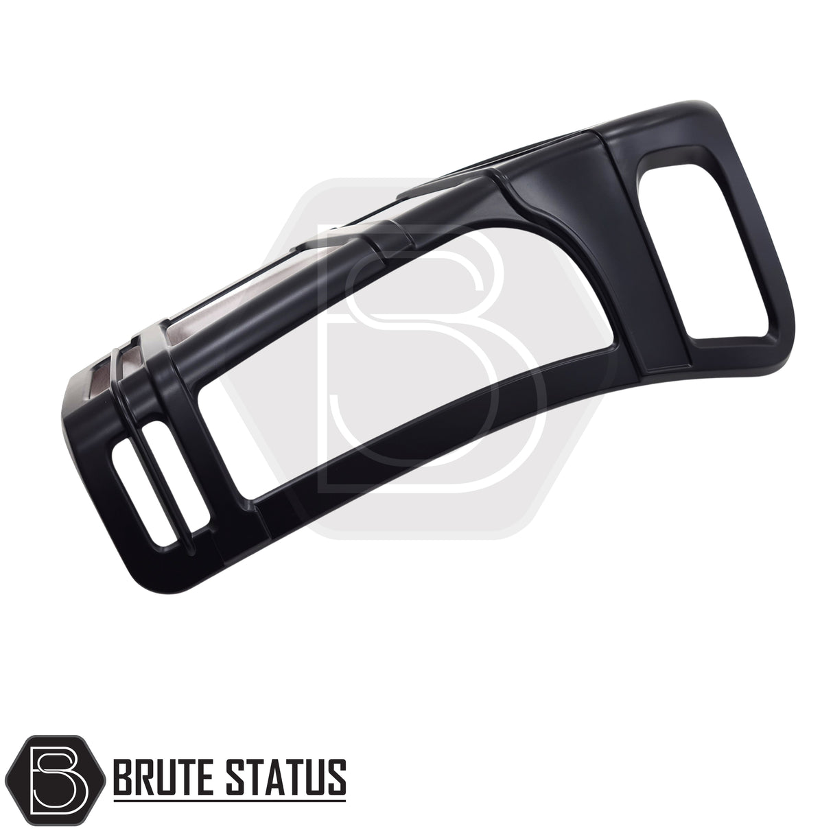 Rear tail light covers Isuzu D-Max 2012-2019 black ABS styling kit with pre-applied 3M tape