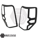 Premium tail light covers for Mitsubishi L200 Series 6 with durable ABS plastic construction and 3M tape fitting