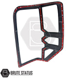 Premium rear light covers for Mitsubishi L200 Series 6 pickup trucks with custom styling upgrade