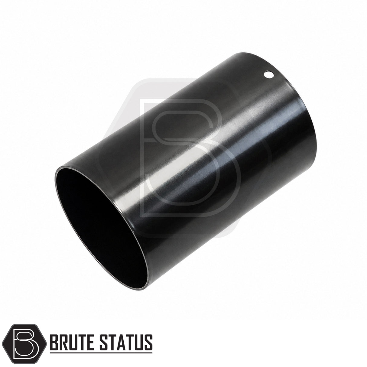 Toyota Hilux 2005-2014 stainless steel air intake snorkel, premium gloss black off-road accessory for water crossings and dusty conditions.