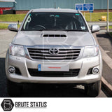 Toyota Hilux 2005-2016 Truckman RS Hardtop Canopy features solid sides and glazed rear window, enhancing security and versatility for commercial use.