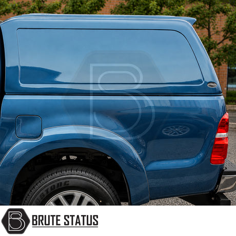 Solid-sided Truckman RS hardtop for Toyota Hilux with wipe-clean interior and LED load light