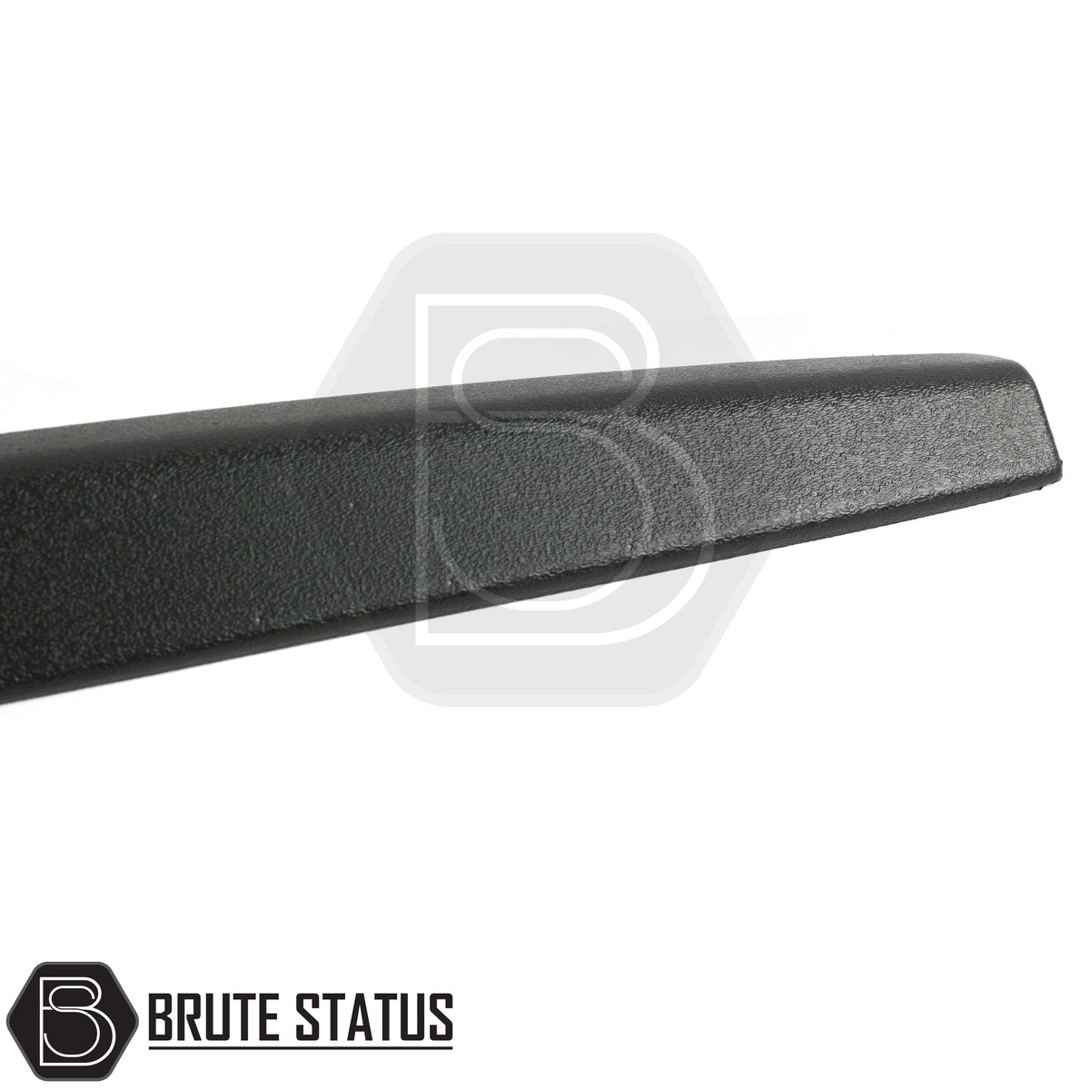 Toyota Hilux 2015+ pickup truck tailgate protector trim with narrow profile smooth black finish and easy fit 3M adhesive tape