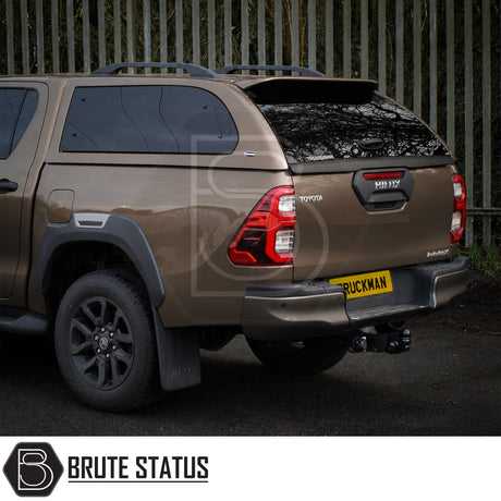 Premium Toyota Hilux MK8 MK9 hardtop canopy with pop-out side ventilation windows