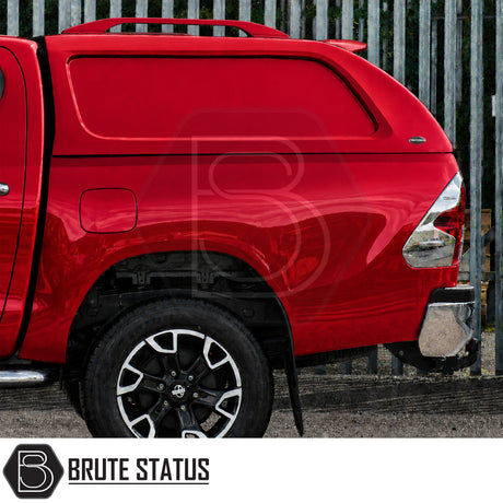 Truckman L-Series canopy for Toyota Hilux Invincible X MK8 MK9 solid sided hardtop with secure remote locking