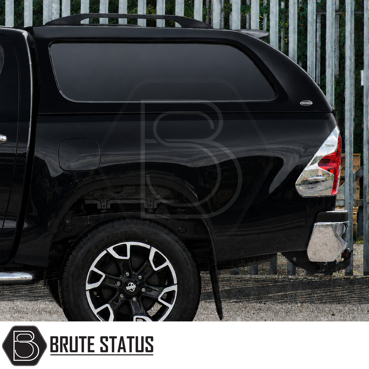 Toyota Hilux Invincible X MK8 MK9 L-Series canopy solid sided design for secure cargo and tool storage