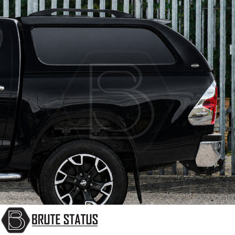 Toyota Hilux Invincible X MK8 MK9 L-Series canopy solid sided design for secure cargo and tool storage