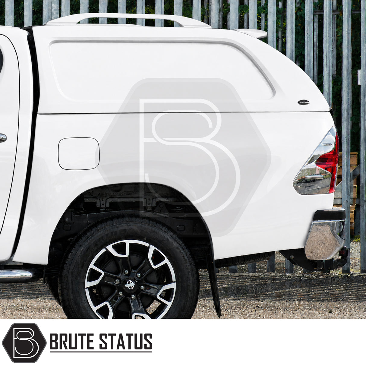 Toyota Hilux Invincible X hardtop canopy with carpet lined interior heated rear window and LED interior lighting