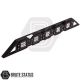 Universal pickup truck LED light set with 5 bright LED lights compatible with roof baskets and roll bars with storage baskets