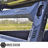 S75 heavy duty pickup truck sports roll bar with integrated LED lighting and durable powder coated steel frame for outdoor adventures