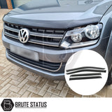 VW Amarok 2010-2016 Bonnet Guard Protector & Window Wind Deflectors