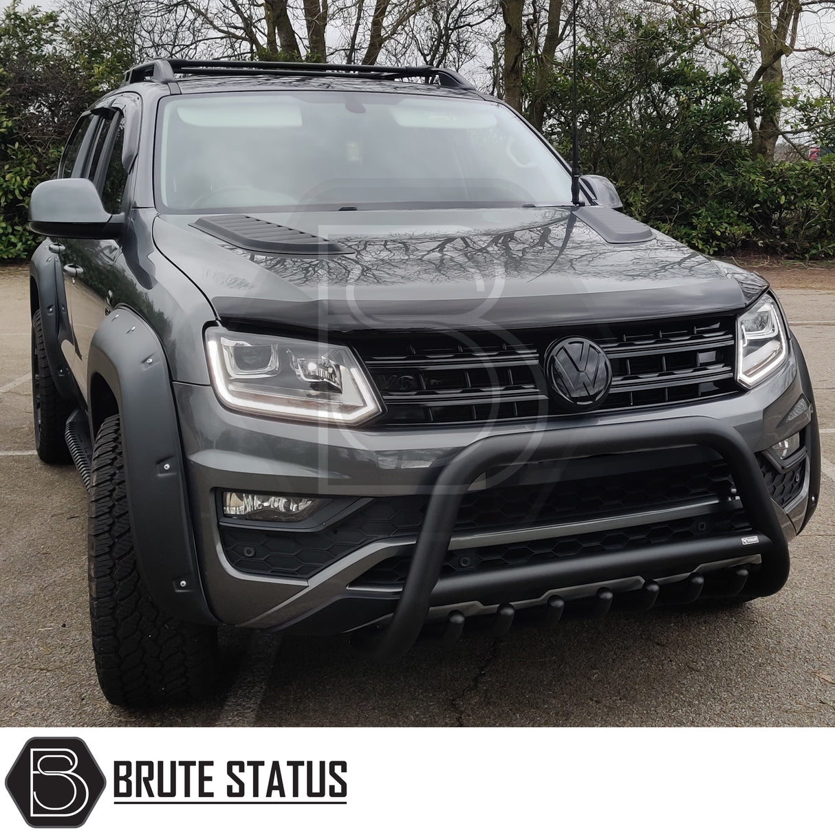 Overland Extreme ABS wheel arch flares for Volkswagen Amarok 2017+ with 70mm wide off-road styling upgrade