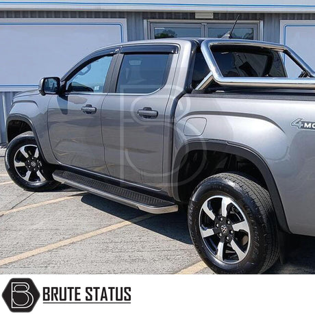 Volkswagen Amarok 2023+ Wind Deflectors, enhance style and function with durable, aerodynamic design and secure 3M adhesive.