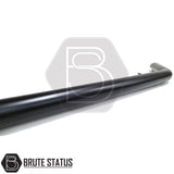 Matte black city bar nudge bar for Volkswagen Amarok 2010-2017 pickup truck with durable 70mm steel construction and adjustable mounting brackets