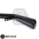 Volkswagen Amarok 2010-2017 front bumper city bar and nudge bar with 70mm matte black carbon steel construction and TUV certified design