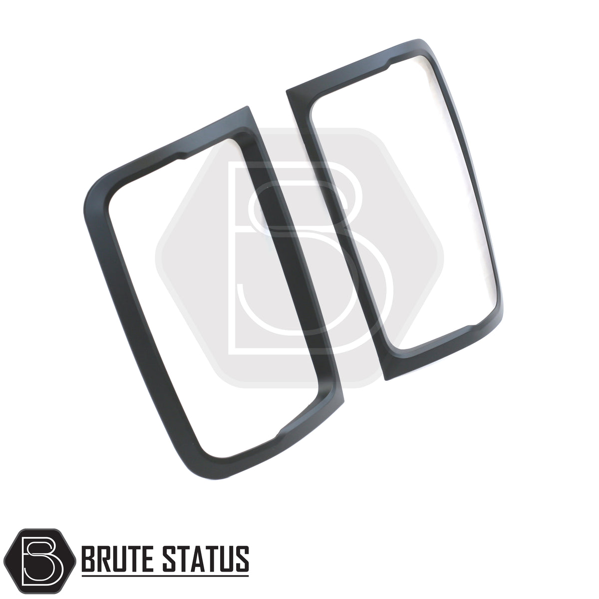 Volkswagen Amarok tail light cover set for 2010-2022 models with durable ABS plastic construction and pre-applied 3M adhesive tape for easy fitting