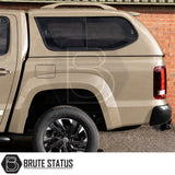 Remote locking Truckman GLS hardtop for Volkswagen Amarok with secure cargo storage and heated rear window