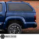 Premium Truckman Grand canopy for Volkswagen Amarok with pop-out side ventilation windows and tinted glass