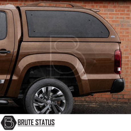 Volkswagen Amarok luxury hardtop canopy with secure remote locking and aerodynamic cab-high profile