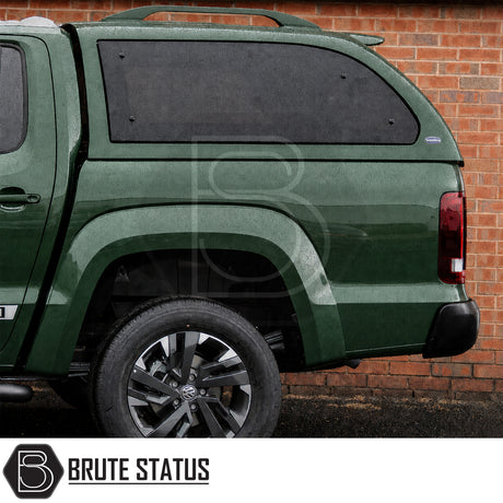Truckman Grand hardtop canopy for Volkswagen Amarok with extra load space and tinted rear tailgate