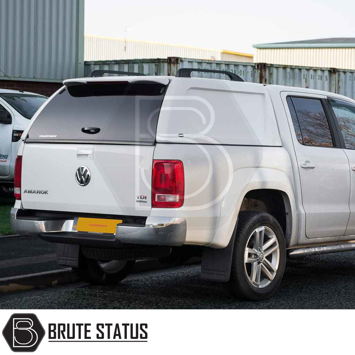 Volkswagen Amarok 2010-2022 Truckman L-Series Hardtop Canopy adds secure, stylish storage with solid sides and seamless design continuity for enhanced functionality.