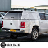 Volkswagen Amarok 2010-2022 Truckman L-Series Hardtop Canopy adds secure, stylish storage with solid sides and seamless design continuity for enhanced functionality.