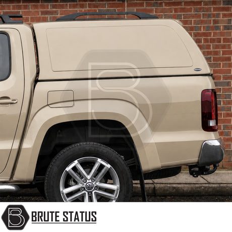 Volkswagen Amarok 2010-2022 commercial canopy with glazed rear window and aerodynamic cab-high styling