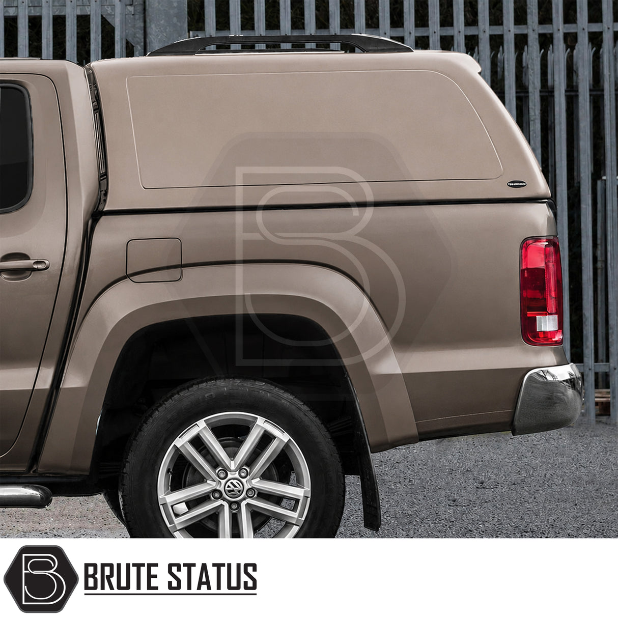 Durable Truckman RS hardtop for Volkswagen Amarok with stainless steel hardware and secure storage