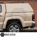 Premium commercial hardtop for Volkswagen Amarok with glazed rear door and durable construction