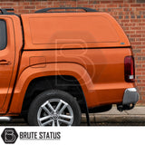 Heavy-duty Truckman RS hardtop for Volkswagen Amarok pickup trucks with solid rear door stylin