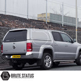Volkswagen Amarok 2010-2022 Truckman RS Hardtop Canopy with solid rear window and remote locking, enhancing security and versatility for commercial use.