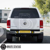 Volkswagen Amarok 2010-2022 Truckman RS Hardtop Canopy with glazed rear window and remote locking, featuring solid sides for enhanced security and branded by Truckman.
