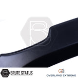 Overland Extreme wide wheel arch kit for Volkswagen Amarok 2023+, premium ABS matte black overfenders designed for Double Cab pickup trucks.