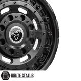 Wolfrace Slotmag 17-Inch Alloy Wheels – Multiple Finish Options – Set of 4 wheels available in matte black, black with green, bronze or gunmetal grey face, PCD 5x120 or 6x114.3, ET35–ET46 offsets, centre bore 65.1 or 66.1, load rated to 1250kg.