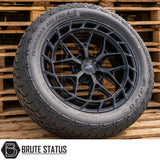 Premium Wolfrace Explorer Titan X wheels in gloss black with TPMS sensors, 6x114.3 or 6x139.7 fitment and off-road styling