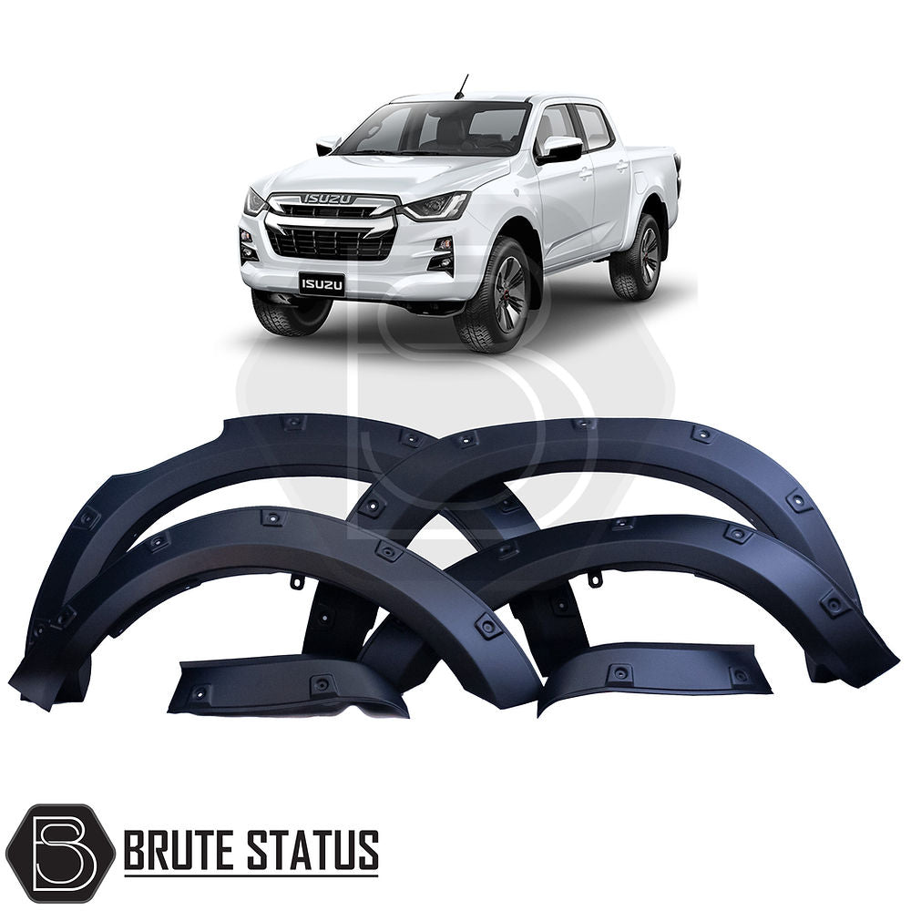 FLAIR (フレアー) Isuzu D-Max 2021-2024 Wide Arch Kit (Fender Flares) – Brute Status