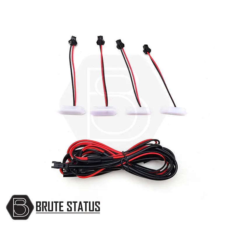 A pack of x4 super bright white LEDs for use with our Ford Ranger Raptor style from grilles.